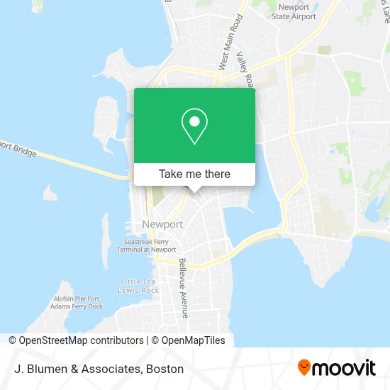 J. Blumen & Associates map