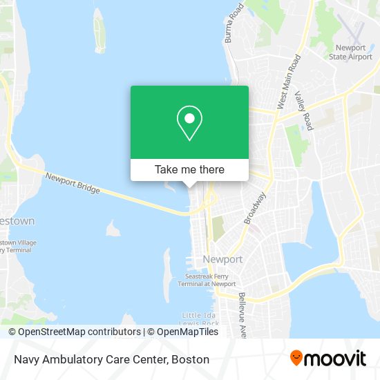 Navy Ambulatory Care Center map