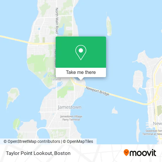 Taylor Point Lookout map