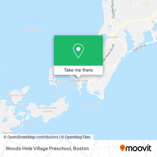 Woods Hole Village Preschool map