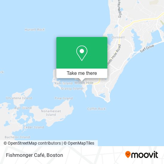 Fishmonger Café map