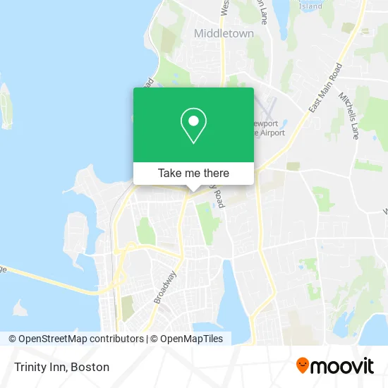 Mapa de Trinity Inn