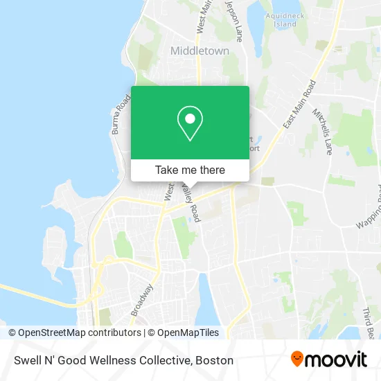 Mapa de Swell N' Good Wellness Collective