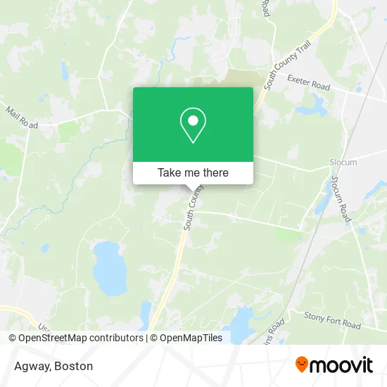 Mapa de Agway