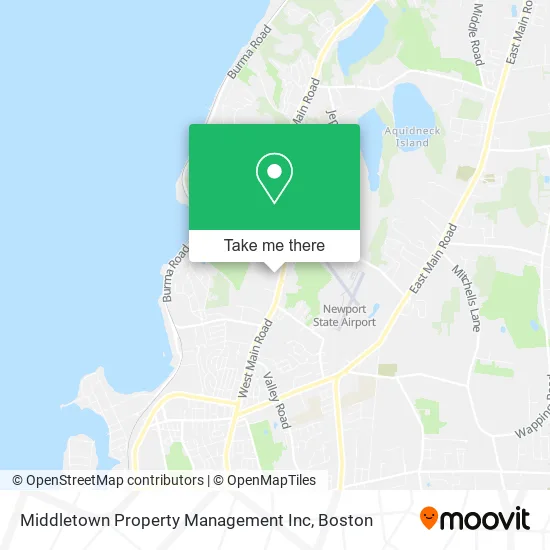 Middletown Property Management Inc map