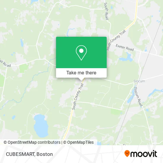Mapa de CUBESMART