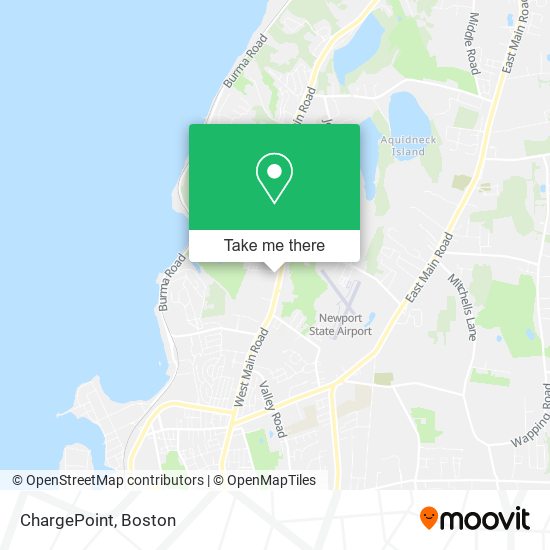 Mapa de ChargePoint