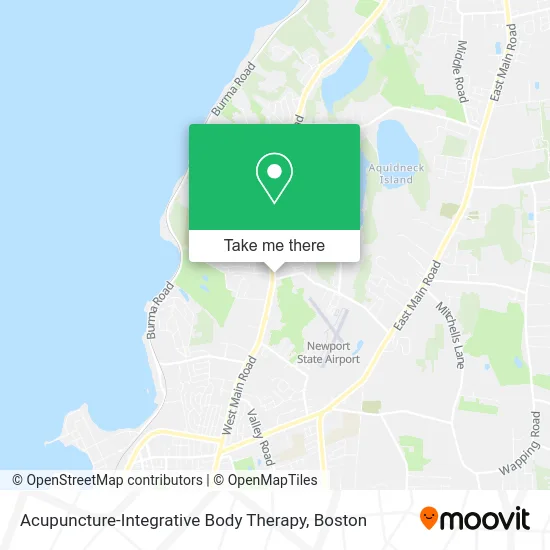 Acupuncture-Integrative Body Therapy map