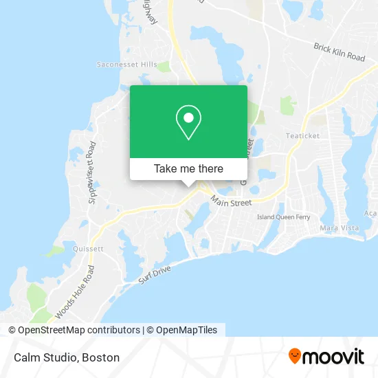 Calm Studio map
