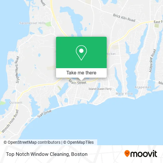 Top Notch Window Cleaning map