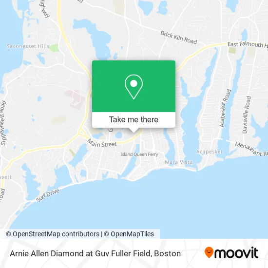 Mapa de Arnie Allen Diamond at Guv Fuller Field