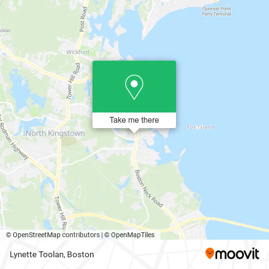 Lynette Toolan map