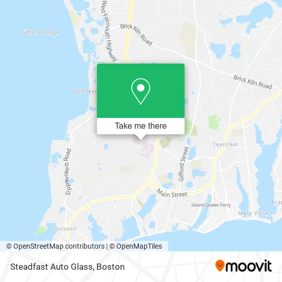 Steadfast Auto Glass map