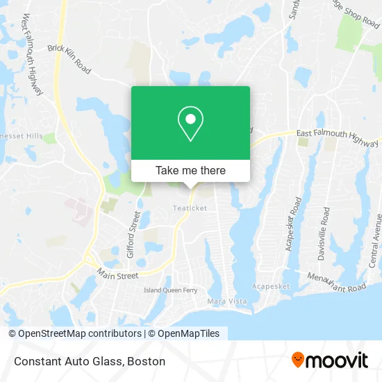 Mapa de Constant Auto Glass