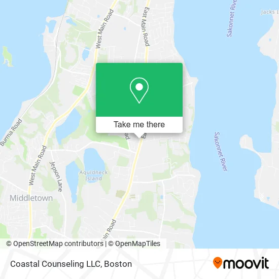 Mapa de Coastal Counseling LLC