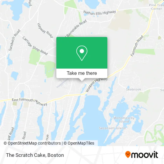 The Scratch Cake map