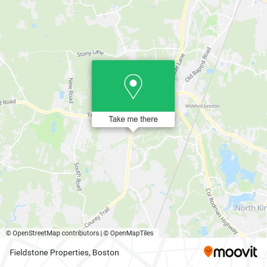 Fieldstone Properties map