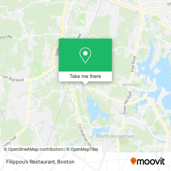 Filippou's Restaurant map