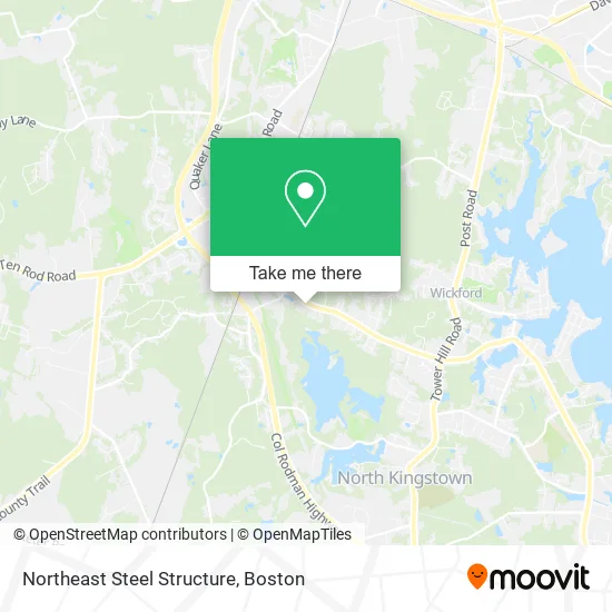 Mapa de Northeast Steel Structure