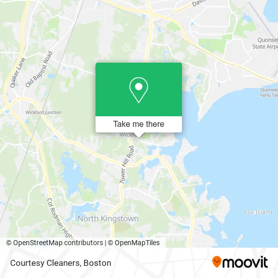 Courtesy Cleaners map