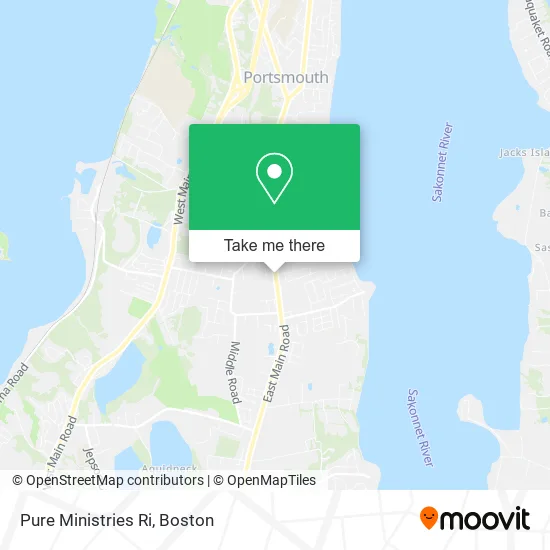 Pure Ministries Ri map