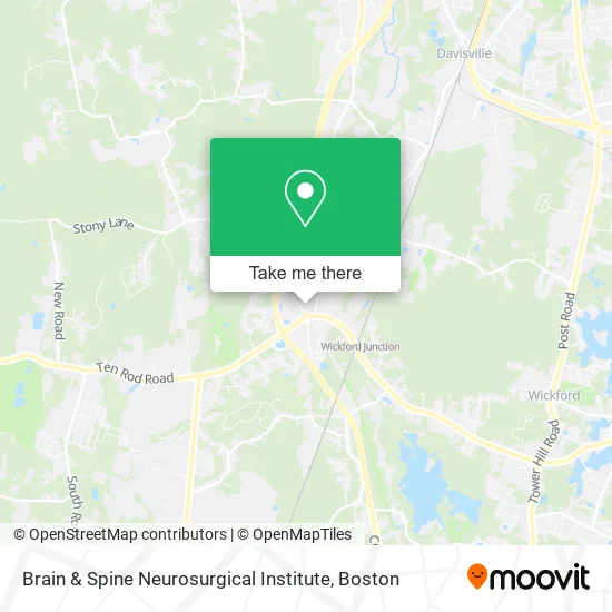 Mapa de Brain & Spine Neurosurgical Institute
