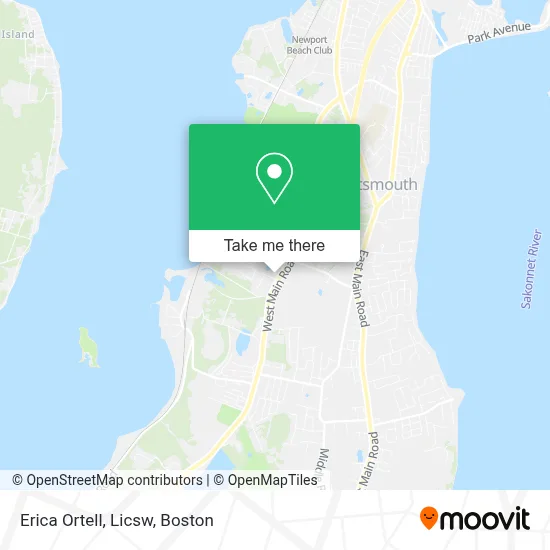 Erica Ortell, Licsw map