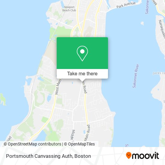 Portsmouth Canvassing Auth map