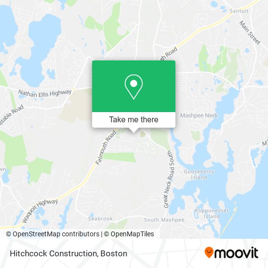 Mapa de Hitchcock Construction