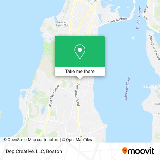 Dep Creative, LLC map