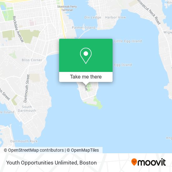 Youth Opportunities Unlimited map