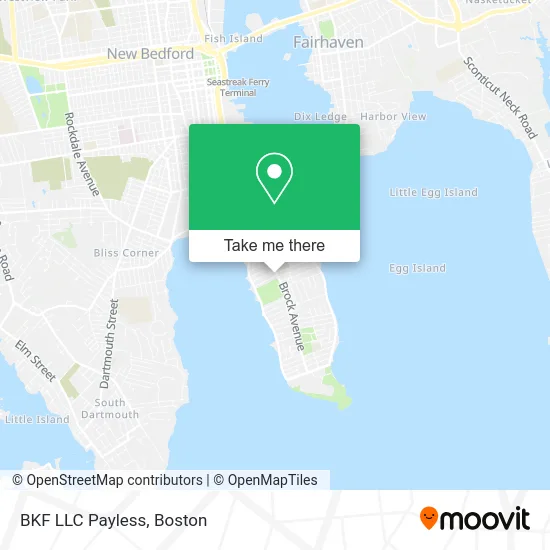 BKF LLC Payless map
