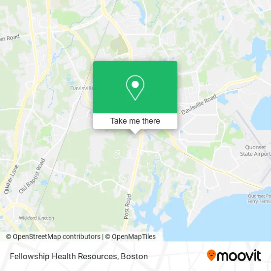 Fellowship Health Resources map