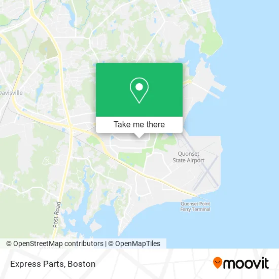 Express Parts map