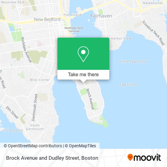 Brock Avenue and Dudley Street map