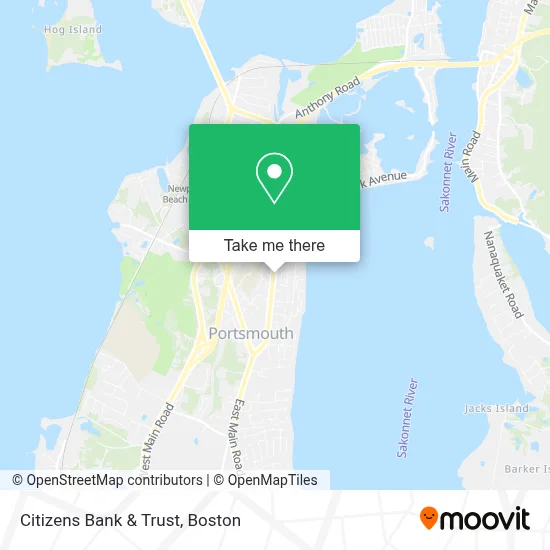 Citizens Bank & Trust map