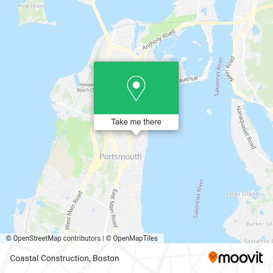 Coastal Construction map