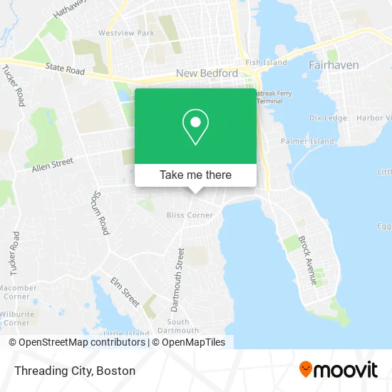 Threading City map