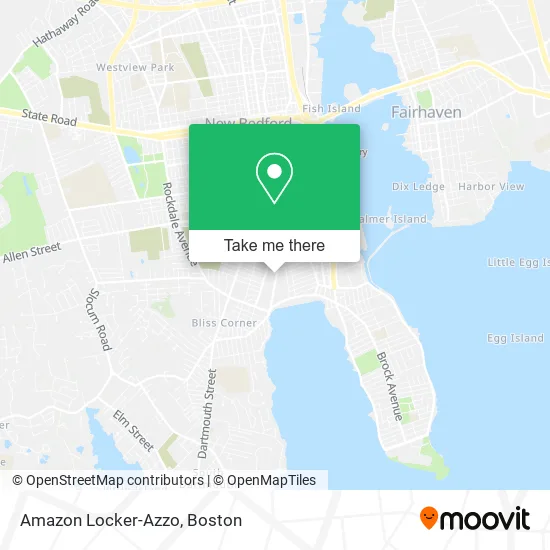 Amazon Locker-Azzo map