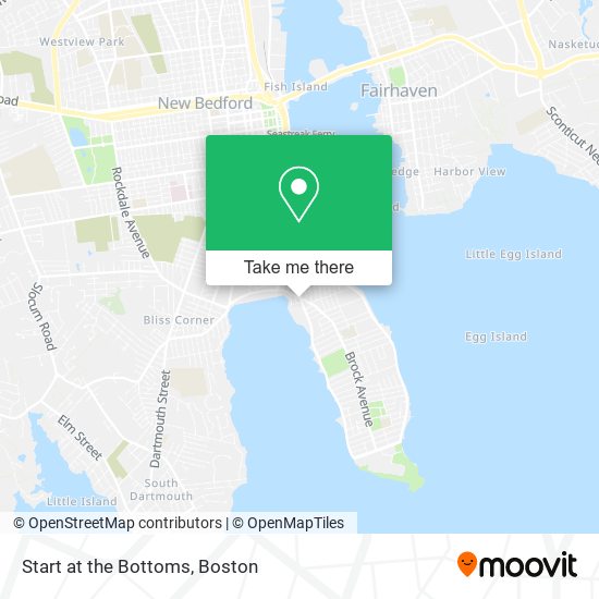 Start at the Bottoms map
