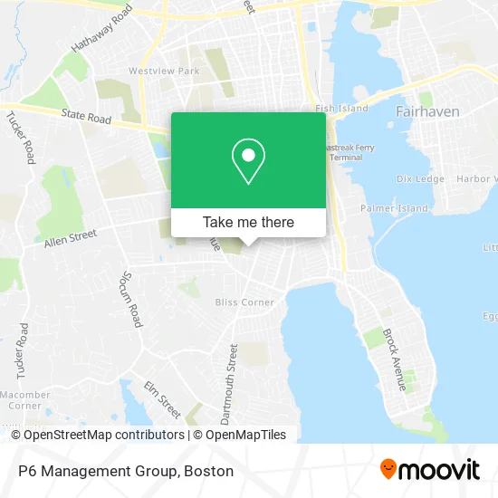 P6 Management Group map