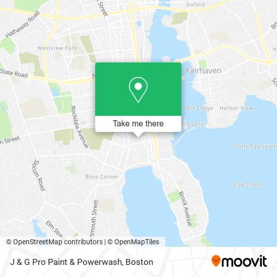 J & G Pro Paint & Powerwash map