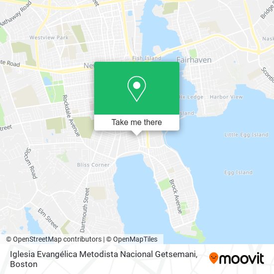 Iglesia Evangélica Metodista Nacional Getsemani map