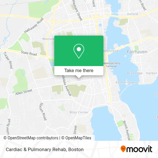 Cardiac & Pulmonary Rehab map