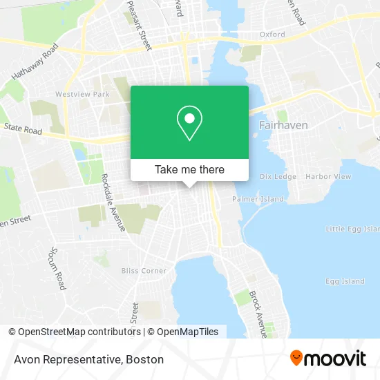 Avon Representative map