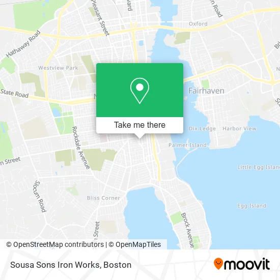 Sousa Sons Iron Works map