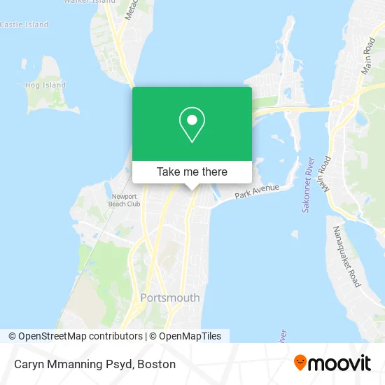 Caryn Mmanning Psyd map