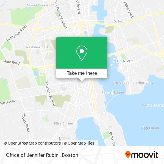 Office of Jennifer Rubini map