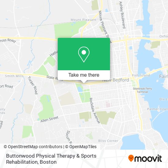 Mapa de Buttonwood Physical Therapy & Sports Rehabilitation