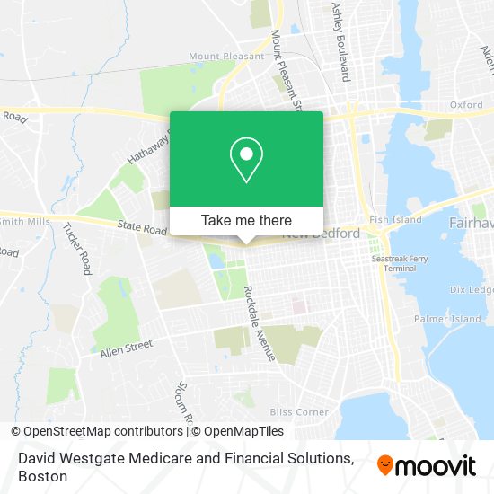 David Westgate Medicare and Financial Solutions map